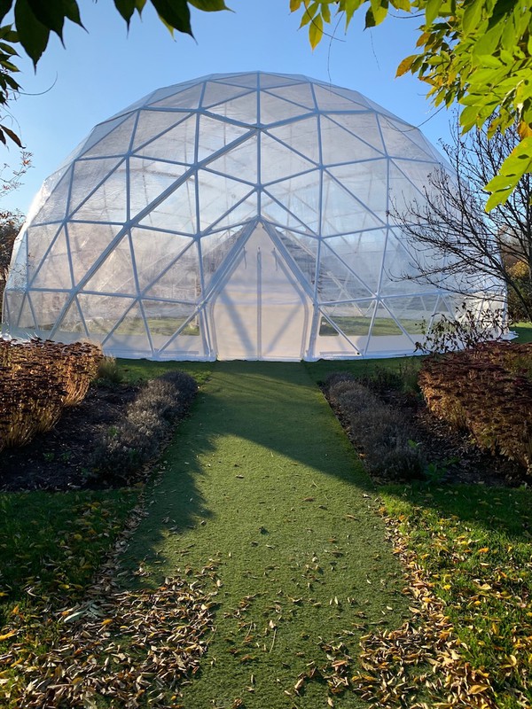 Transparent Dome Structure