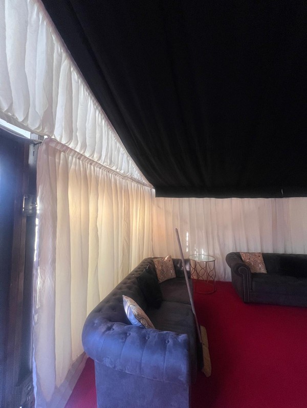 Marquee And Linings For Sale