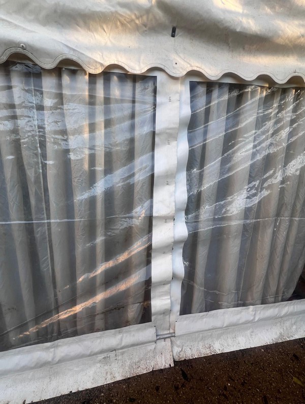 Used 12m x 9m White Marquee