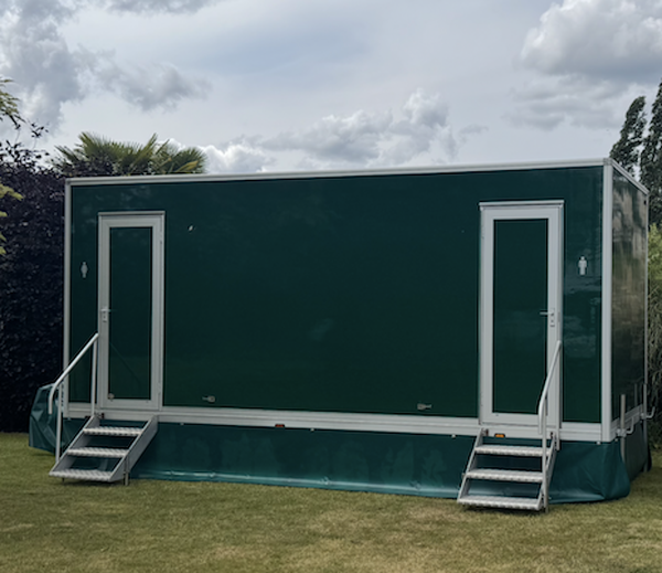 Green 3+1 Luxury Toilet Trailer Green 3+1 Luxury Toilet Trailer