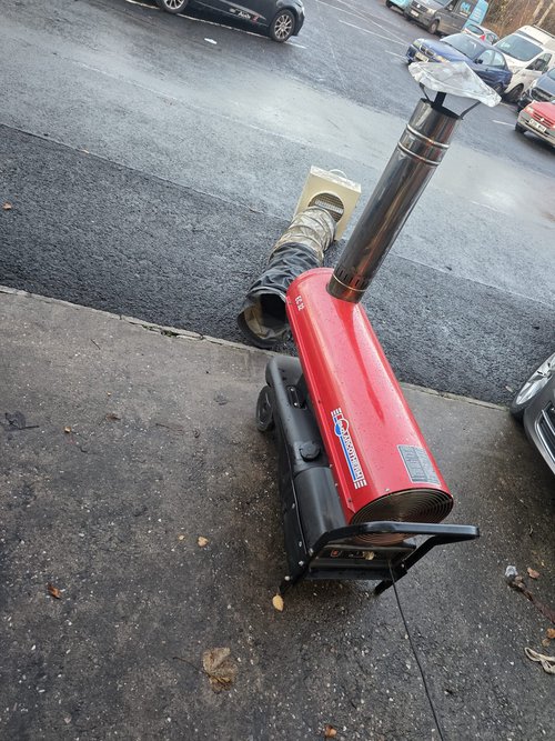 Indirect marquee heater EC32 (Arcotherm)