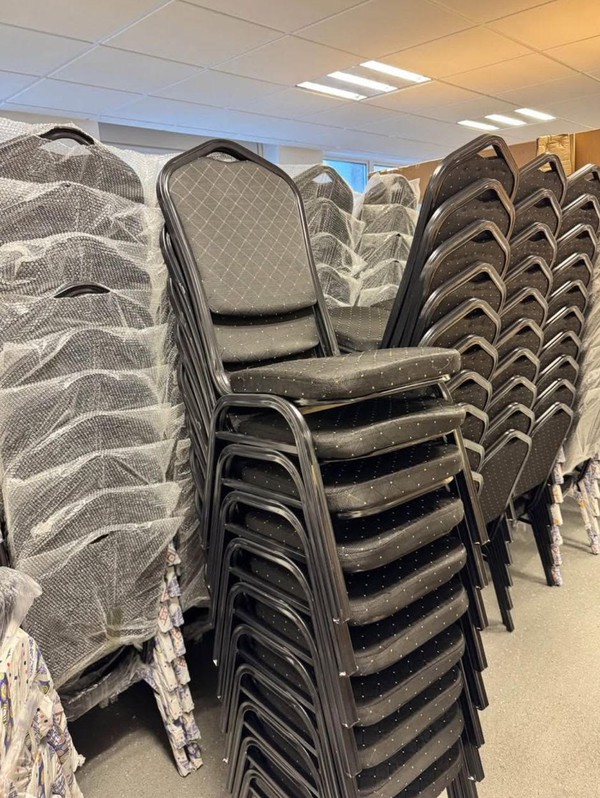 New 450x Stacking Dining Chairs