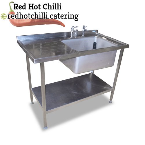 1.2m Stainless Steel Single Sink  (Ref: 2090) - Warrington, Cheshire