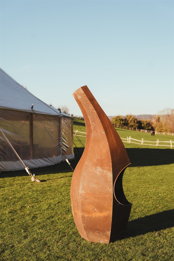 Outdoor wedding heating Chiminea