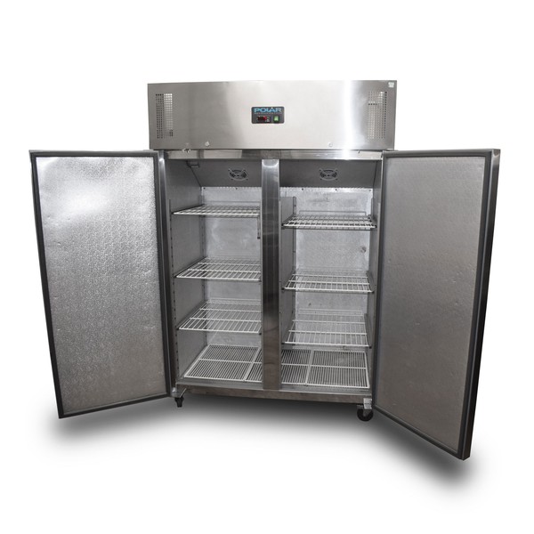 Secondhand Polar Double Upright Fridge