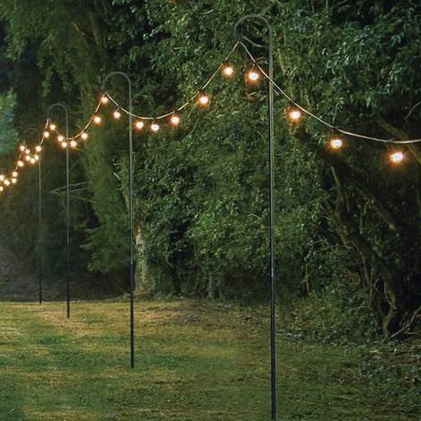 Shepherds crooks for festoon lights for sale