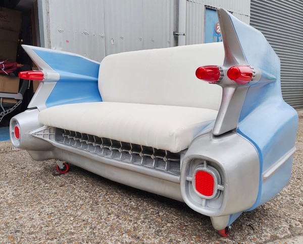 Used Vintage Style Cadillac Sofa