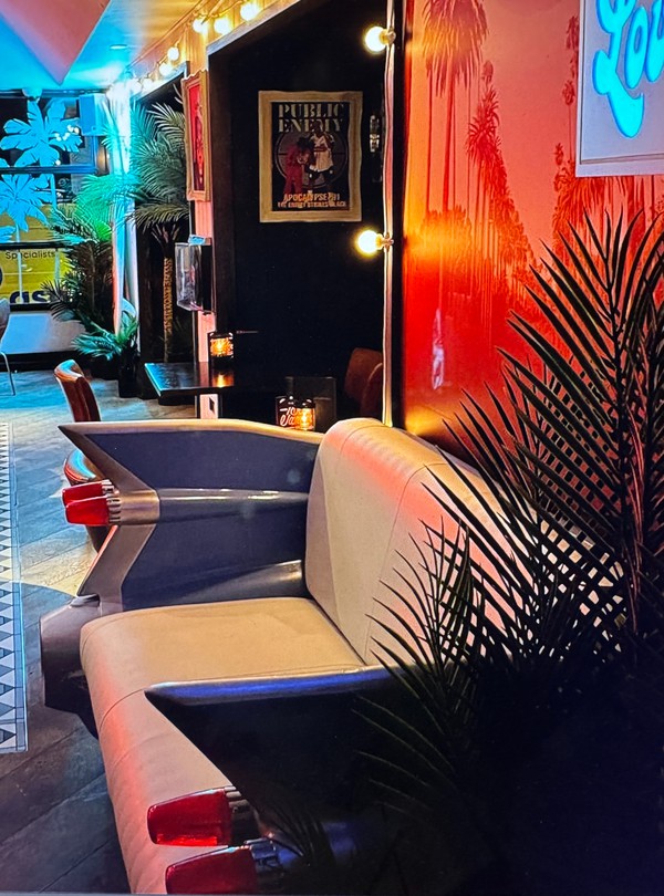 Vintage Style Cadillac Sofa