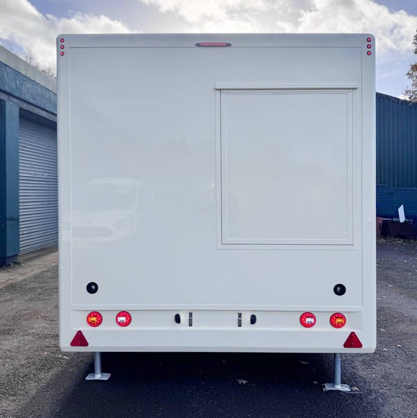 16ft, twin axel catering trailer