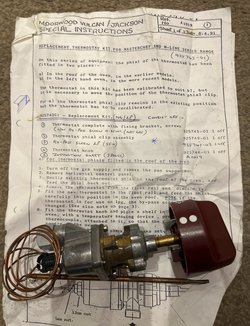 Moorwood Vulcan Thermostat For Sale