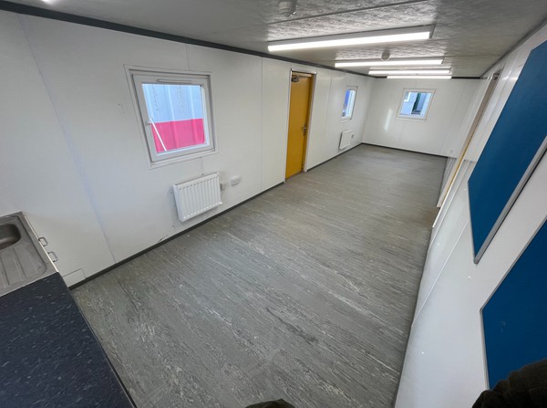 Used 32ft x 10ft Canteen Site Cabin
