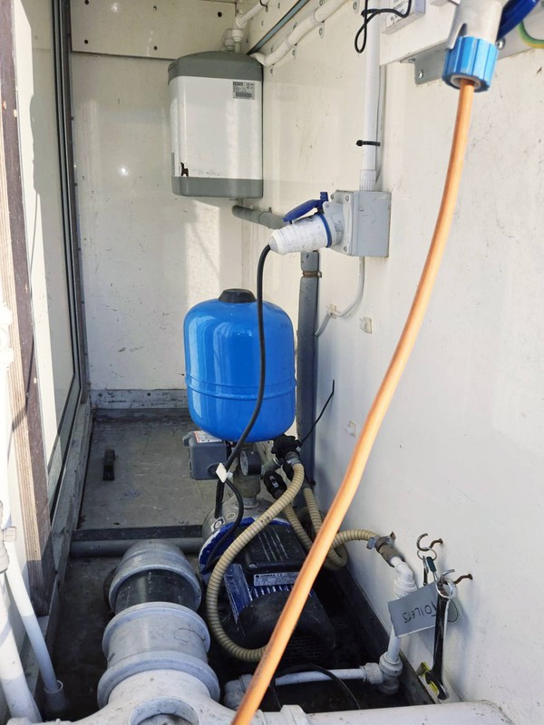 Service cupboard toilet trailer Service cupboard toilet trailer