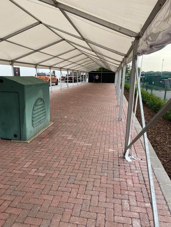 Secondhand 6m x 42m Marquee Secondhand 6m x 42m Marquee