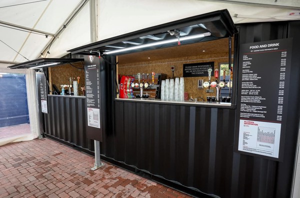 Secondhand Marquee With Clear Walls Secondhand Marquee With Clear Walls