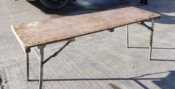 50x 6ft x 2ft Trestle Table For Sale