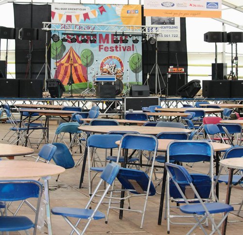 150x Blue Folding Chairs For Sale