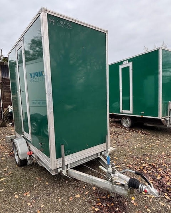 Secondhand 1+1 Compact Toilet Trailer For Sale Secondhand 1+1 Compact Toilet Trailer For Sale