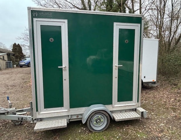 Used 1+1 Compact Toilet Trailer For Sale
