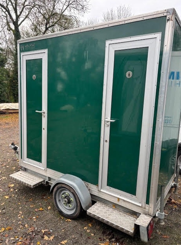 Used 1+1 Compact Toilet Trailer For Sale Used 1+1 Compact Toilet Trailer For Sale