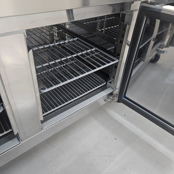 Stainless steel bench fridge for sale