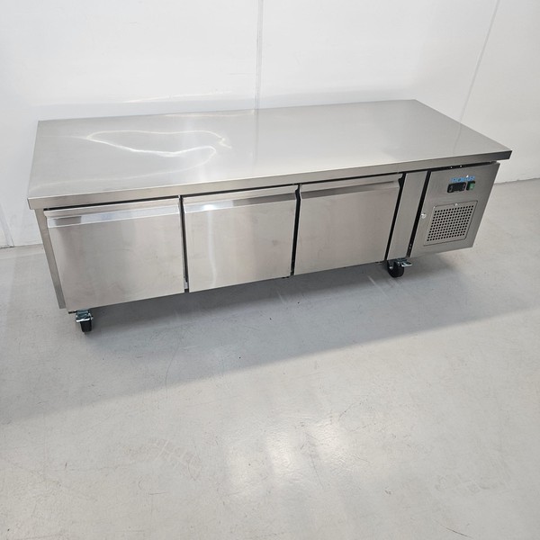 Three door B Grade Prep fridge for sale