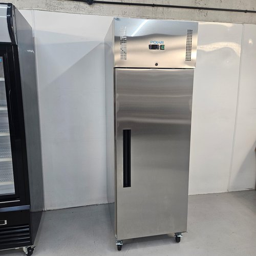 Polar Stainless Single Upright Fridge G592