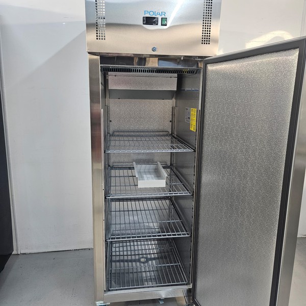 B grade Polar Stainless Upright Fridge G592 B grade Polar Stainless Upright Fridge G592