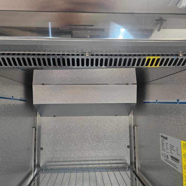 Polar Stainless Upright Fridge G592 commercial Polar Stainless Upright Fridge G592 commercial