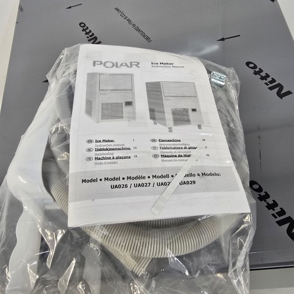 New B Grade Polar Gourmet Cube Ice Maker instruction manual New B Grade Polar Gourmet Cube Ice Maker instruction manual