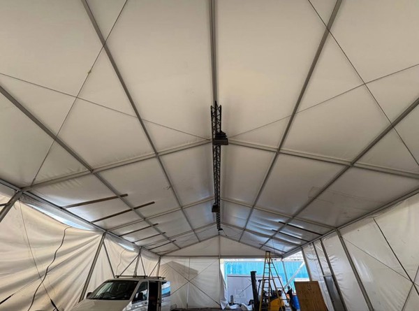 12m x 20m Clearspan Marquee