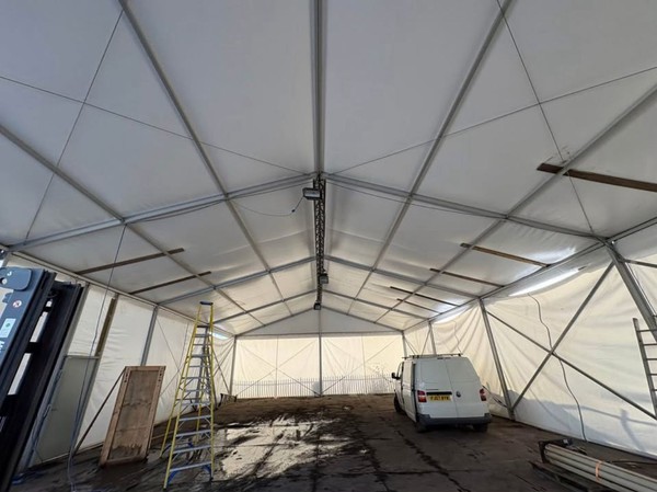 Secondhand 12m x 20m Clearspan Marquee