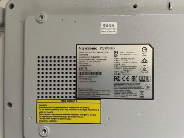 PG800HD back PG800HD back