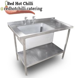 1.2m Stainless Steel Single Sink