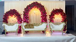 Ivory wedding sofa / chairs