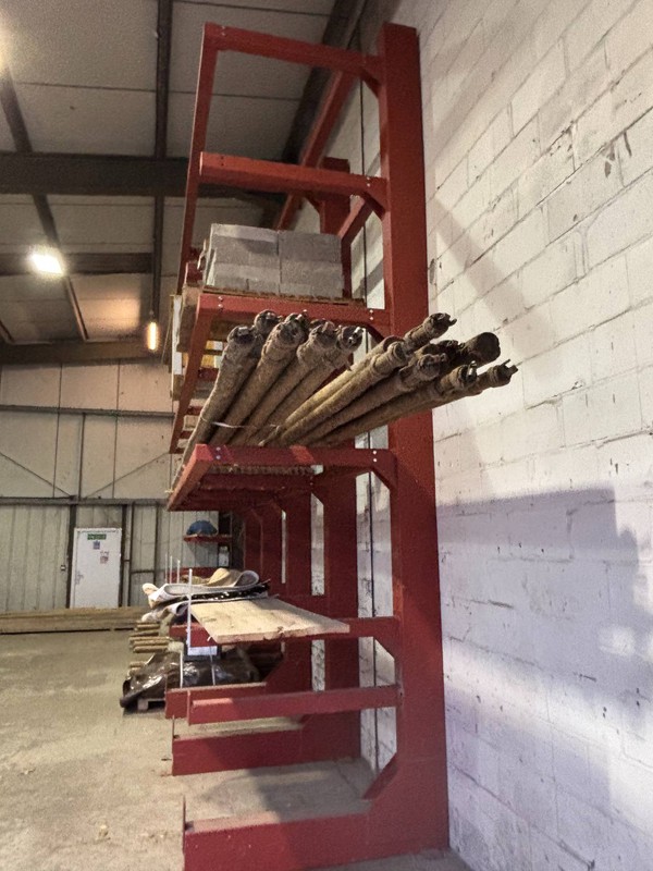 Heavy tubing rack / storage for sale Heavy tubing rack / storage for sale