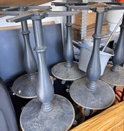 Secondhand Marble Top Square Tables