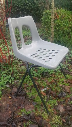 Vintage Stacking Chairs Space Age