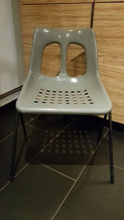 Vintage Stacking Chairs Space Age