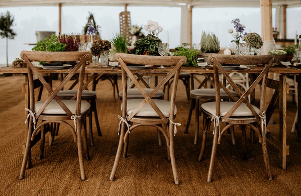 Limewash Cross Back Chairs Limewash Cross Back Chairs