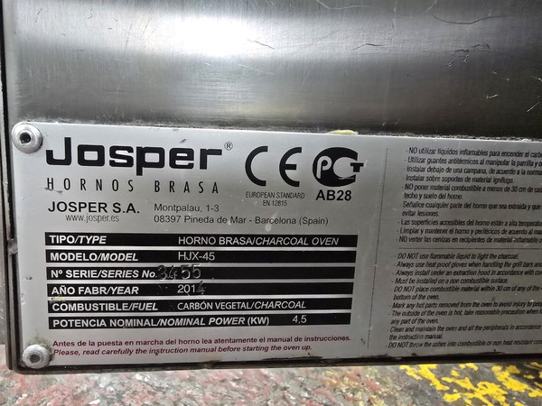 Buy Josper HJX-45 Charcoal Oven Buy Josper HJX-45 Charcoal Oven