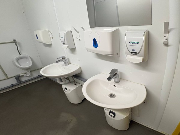 Site Toilet Block 2+1 Modular Cabin