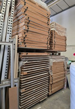 80x Timber Wall Sections For Sale