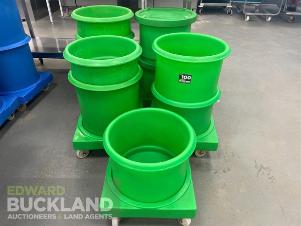 Catering Auction -  ingredients bins