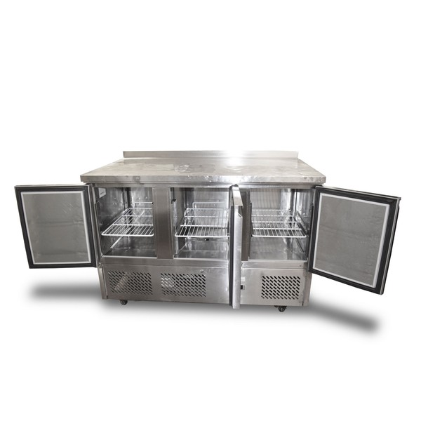 Secondhand 3 Door Prep Fridge