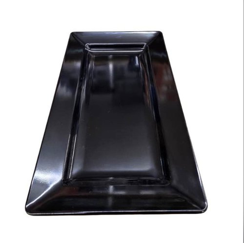 Black Melamine Rect. Essence Tray 14″ x 8″