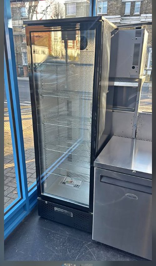 Tall display fridge for sale