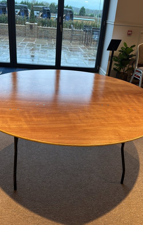 5ft 6 Inch Round Folding Tables