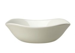 White Square Bowl 25.5cm 68oz For Sale