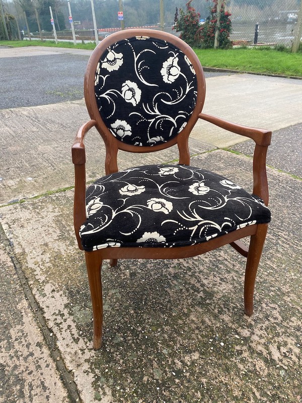 Wooden Framed Luxury Dining Chairs