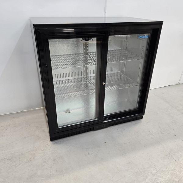 New B Grade Polar Double Sliding Display Bottle Fridge New B Grade Polar Double Sliding Display Bottle Fridge